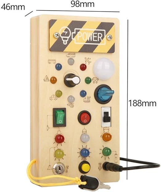 TABLERO LED SENSORIAL MONTESORI