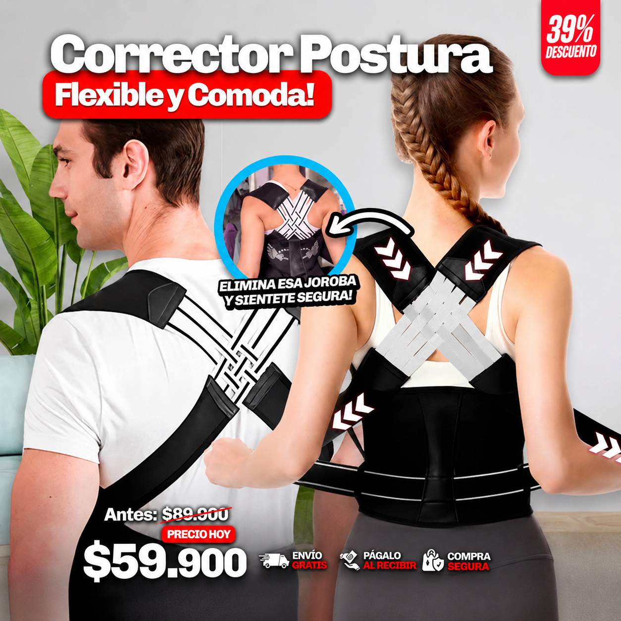 Corrector de Postura Flex